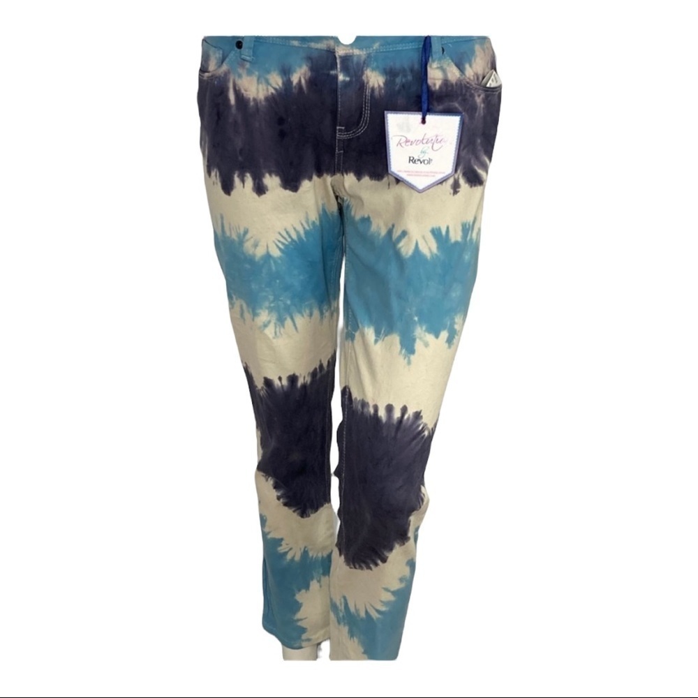 NWT Revolution by Revolt tie dy pants Sz13